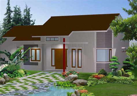 Natural berarti mengusung berbagai tanaman berukuran kecil dalam pot duduk maupun gantung, sementara kontemporernya berupa desain pintu maupun beranda di depannya terlihat. desain taman minimalis samping rumah - Bagi-in.com