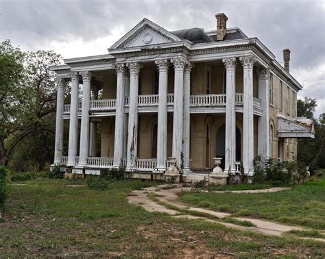 Abandoned Mansion Gonzales Texas Casas Abandonadas Mansão