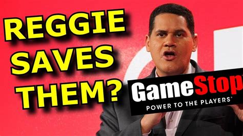Reggie From Nintendo Just Joinedgamestop Youtube