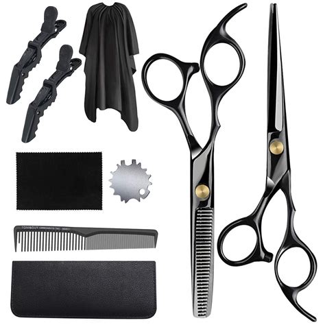 Hair Cutting Scissors Set Stainless Steel Professional