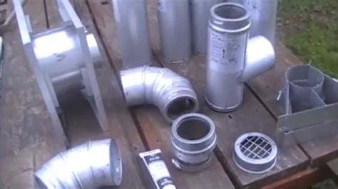 Step By Step Install Of Pellet Stove Pipe Exhaust Kit Youtube