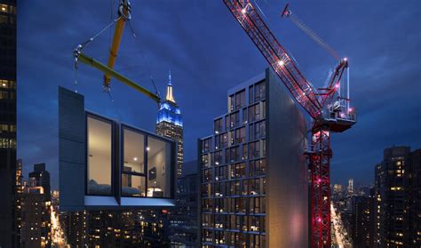 The New Marriott In Manhattan Is The Worlds Tallest Modular Hotel