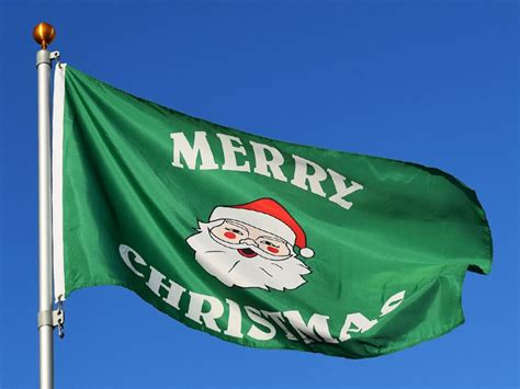 Merry Christmas Flag Seasonal Flags And Banners Other Flags And Banners