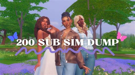 200 Subscribers Sim Dump Youtube