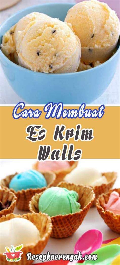 Cara Membuat Es Krim Mudah