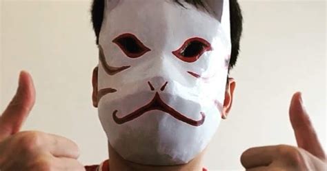 Dali Lomo How To Diy Kakashi Anbu Mask Cardboard Naruto