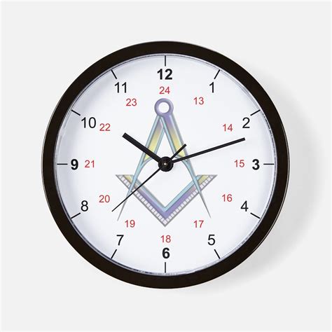 Masonic Circle Clocks Masonic Circle Wall Clocks Large Modern