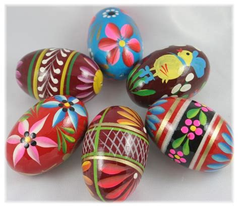 Easter Wooden Egg Pisanki Polish Traditions Polish Easter Easter In