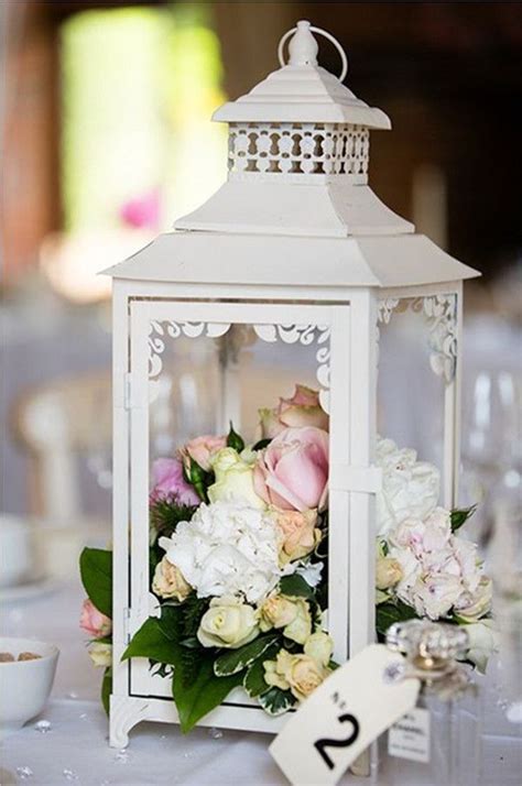 A Lovely Creative Way To Decorate The Table Beautiful Lantern