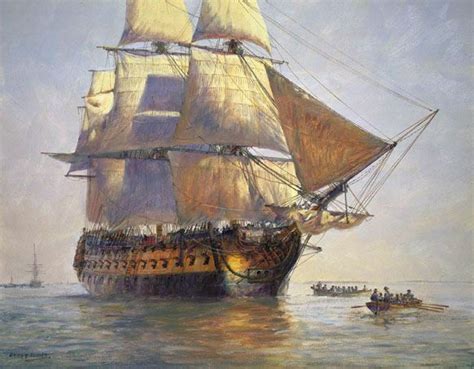 Trois mâts Old sailing ships Sailing ships Ship paintings