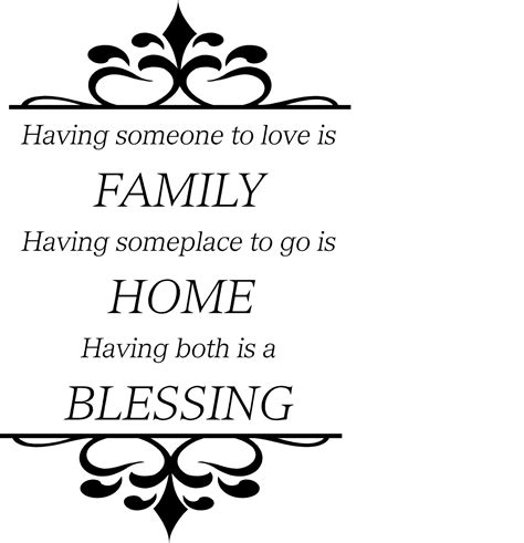 These somebody quotes are the best examples of famous somebody quotes on poetrysoup. Having Someone To Love Is Family.... - Quote the Walls