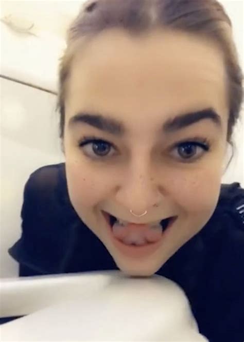 Gender Fluid Sex Worker Shocks Twitter With Airplane Toilet Licking Selfie Video Happy