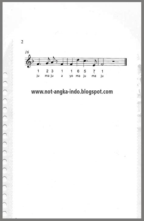 Play along with guitar, ukulele, or piano with interactive chords and diagrams. Not Angka Lagu Garuda Pancasila - Kumpulan Not Lagu