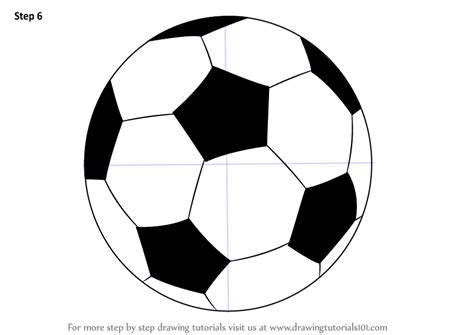 Learn How To Draw A Football Other Sports Step By Step Drawing