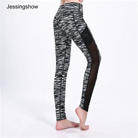 Jessingshow Yoga Pants Women Sports Clothing Printed Yoga Leggings Leggins Fitness Running