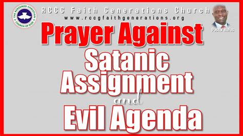 Prayer Against Satanic Assignment And Agenda💥 ️ 💥 ️ Prayer That