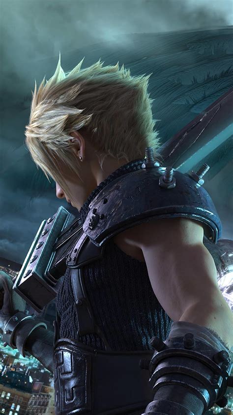 Final Fantasy 7 Remake Poster Hd Ilustrasi
