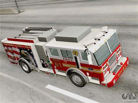 Seagrave Marauder Fdny Squad 61 Para Gta San Andreas