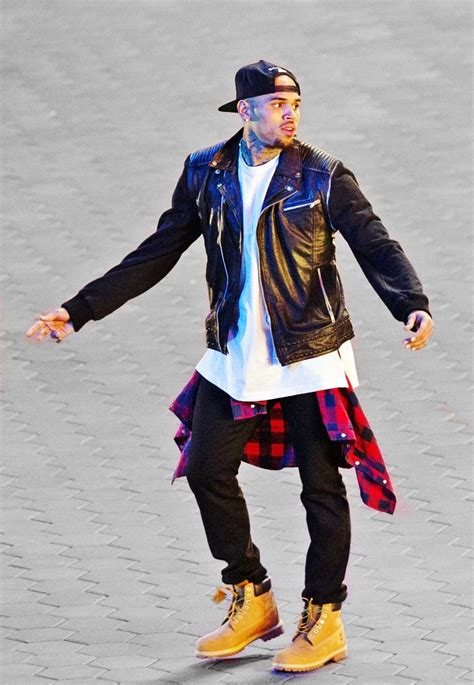 Chrianna Photo Chris Brown Style Timberland Outfits Men