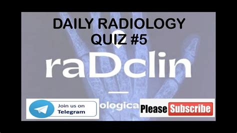 Daily Radiology Quiz Discussion 5 Youtube