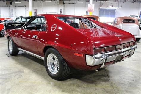 1970 Amc Amx 3081 Miles Red Coupe 390 V8 4 Speed Manual Classic Amc