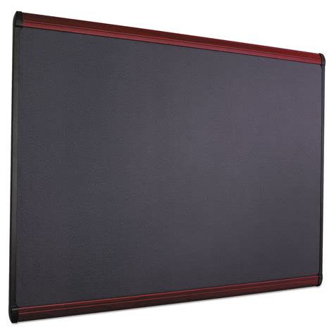 Prestige Plus Magnetic Fabric Bulletin Boards 36 X 24 Gray Surface