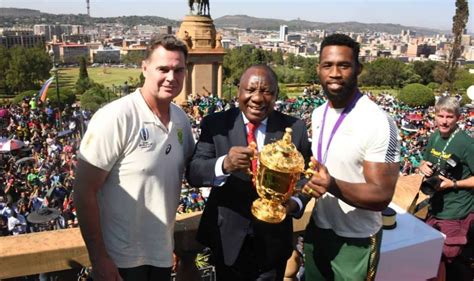 Watch Live Springboks Tour Gauteng For Their Victory Parade Video