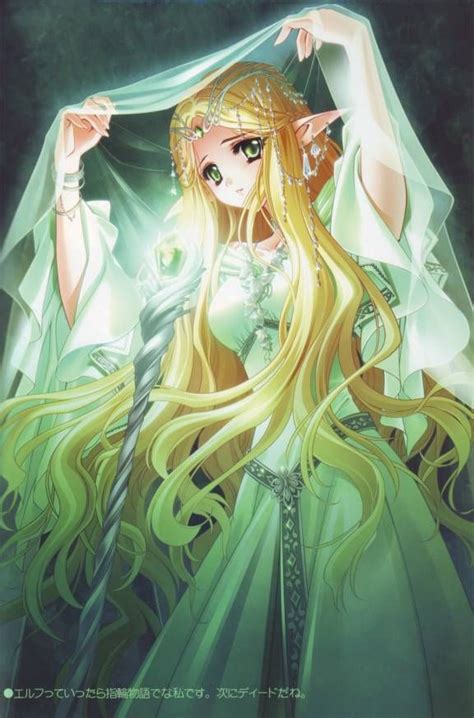 Elf Anime Anime Princess Anime Elf Anime