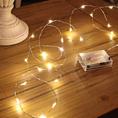 Micro Led String Lights 3meter Warm White Give Fun