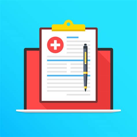 How will your doctor use your medical records? Medical Record Illustrations, Royalty-Free Vector Graphics & Clip Art - iStock