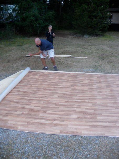 Use a carpenter's square and stair gauges to do so. DIY outdoor dance floor | Do it Yourself | Pinterest