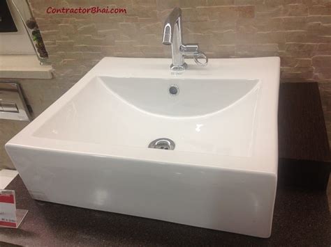 We provide hand wash sink, corner sink, and pedestal sink under this category. Hindware Italian - Enigma Wash Basin - ContractorBhai