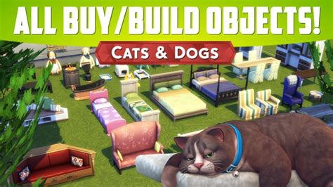Castle cats & dungeon dogs. SIMS 4 CATS & DOGS - All New Objects!! - YouTube