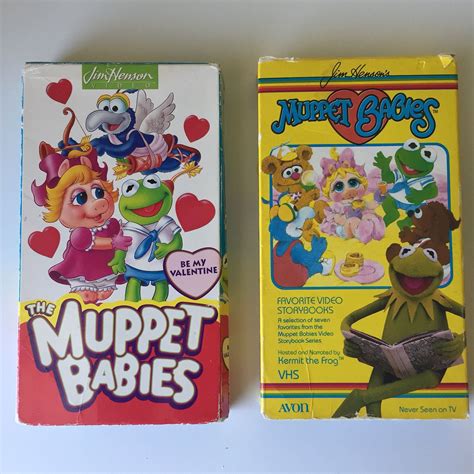 Lot Of 2 90s The Muppets Vhs Tapes Jim Henson Etsy Canada Muppets