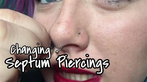 How To Take Out Septum Ring Ng