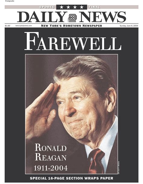 ‘goodbye Gipper How Us Newspapers Covered The Death Of Ronald Reagan The Washington Post