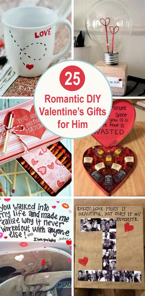 Valentine Gift Homemade Ideas For Him 20 Cute Valentines Day Gifts