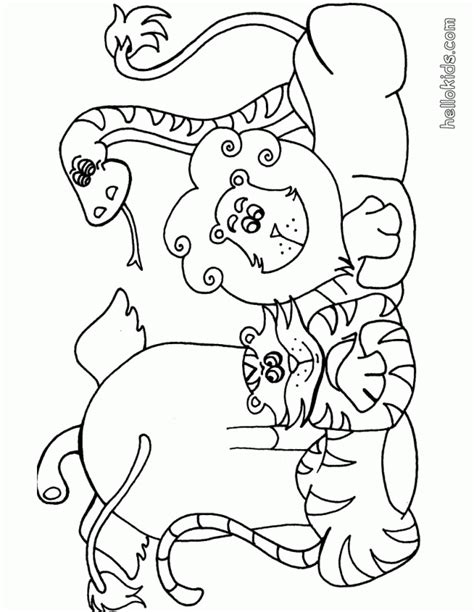 Every child likes animals and therefore, enjoys coloring them. Safari Coloring Pages For Kids - Coloring Home