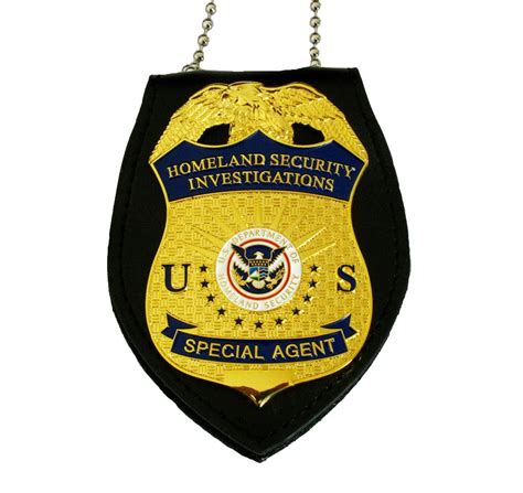 Us Hsi Homeland Security Investigations Special Agent Badge Solid Copp