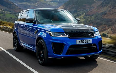 Engineers and designers have now shifted their focus to what should be an even bigger profit generator: Land Rover Range Rover Sport 2020 blue Wallpapers Backgrounds