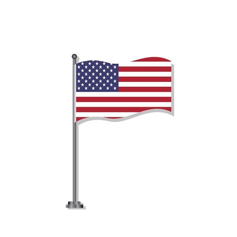 Premium Vector Illustration Of United States Flag Template