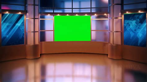 Studio Background Green Screen YouTube