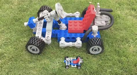 There seems to be a problem serving the request at this time. Giant 3D-printed Lego go-kart is a kid's dream come true