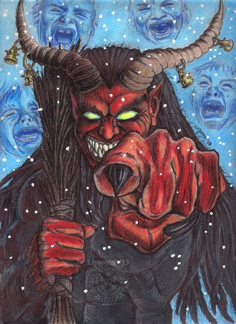 Uncle Krampus Wants You By Thedavel On Deviantart Krampus Scary Clowns Want You