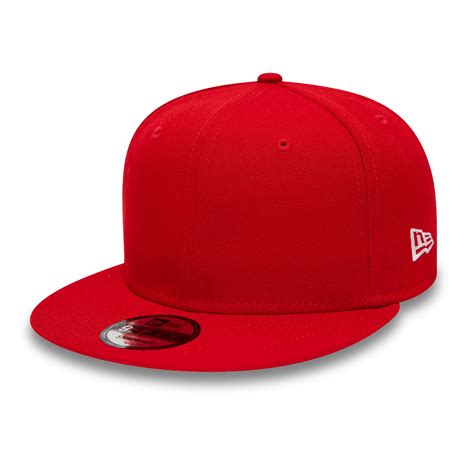 Fast Delivery Order Today Plain Red Snapback Baseball Cap Hat