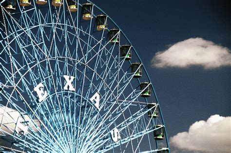 Texas Star Ferris Wheel Dallas State Fair Blue Sky Clouds Flickr