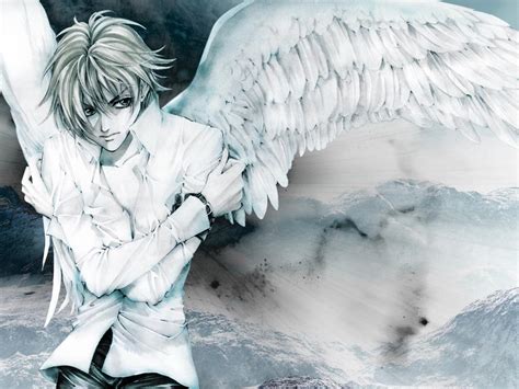 Angels Anime Boy Wallpapers Wallpaper Cave