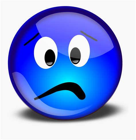 Check spelling or type a new query. Smiley Face Thumbs Down Clipart - Sad Blue Emoji Face ...