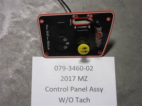 079 3460 02 Bad Boy Mowers 2017 Mz Control Panel Assembly Or Bad Boy