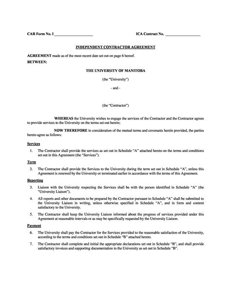 free independent contractor agreement forms templates 22366 hot sex picture